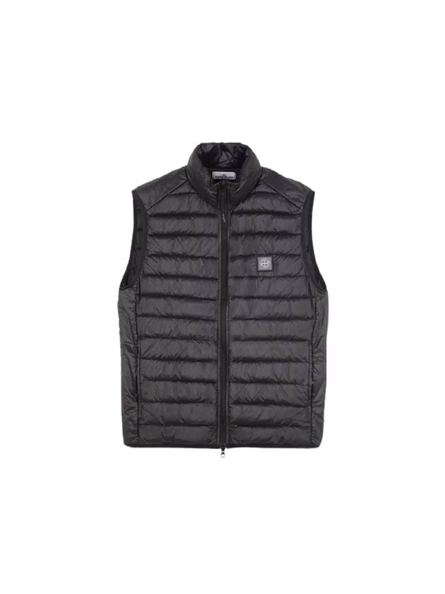 Chamber R Nylon Down Vest Black - STONE ISLAND - BALAAN 4