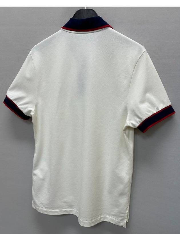 Interlocking G cotton piqu polo 95 - GUCCI - BALAAN 5