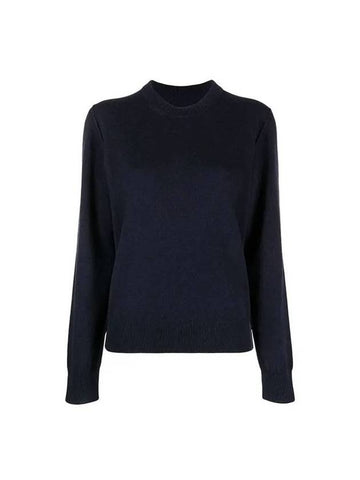 Eco Cashmere Knit Top Navy - MAISON MARGIELA - BALAAN 1