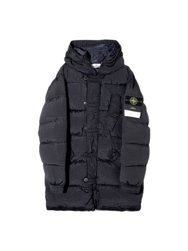 Logo Patch Padding Navy - STONE ISLAND - BALAAN 1