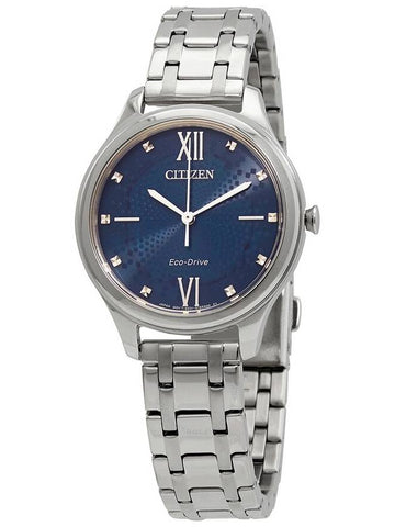 Citizen Eco-Drive Blue Dial Elegant Ladies Watch EM0500-73L - CITIZEN - BALAAN 1