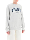 Wellness Logo Printing Cotton Sweatshirt White - SPORTY & RICH - BALAAN 4