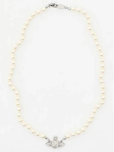 ORB Mini Pearl Bath Relief Women Necklace 63010100 02P104 - VIVIENNE WESTWOOD - BALAAN 1