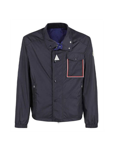 Rappeneau Reversible Rain Jacket Navy - MONCLER - BALAAN 1