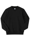 Diagonal Raised Fleece Lens Sweatshirt Black - CP COMPANY - BALAAN 6