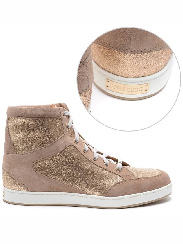 Women's High Top Sneakers - JIMMY CHOO - BALAAN 1