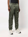 Waffen Nylon Satin Raso Track Pants Khaki - STONE ISLAND - BALAAN 5