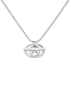 YBB216435001 216435 J8400 Double G Silver Necklace - GUCCI - BALAAN 1