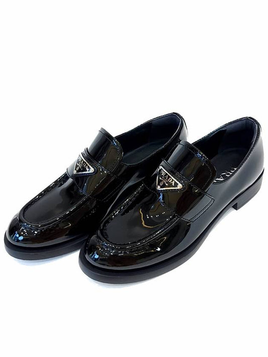 Patent Leather Loafers Black - PRADA - BALAAN 2