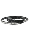 Women's Leather Belt Black - MAISON MARGIELA - BALAAN 2