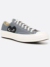 Comme des Gar ons Converse Chuck 70 Low Steel Gray A08797C 171849C - COMME DES GARCONS PLAY - BALAAN 4