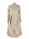 Women's Chelsea Heritage Long Trench Coat Beige - BURBERRY - BALAAN 4