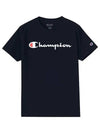 GT23H Y06794 031 Classic Script Graphic Big Logo Short Sleeve T-Shirt - CHAMPION - BALAAN 3