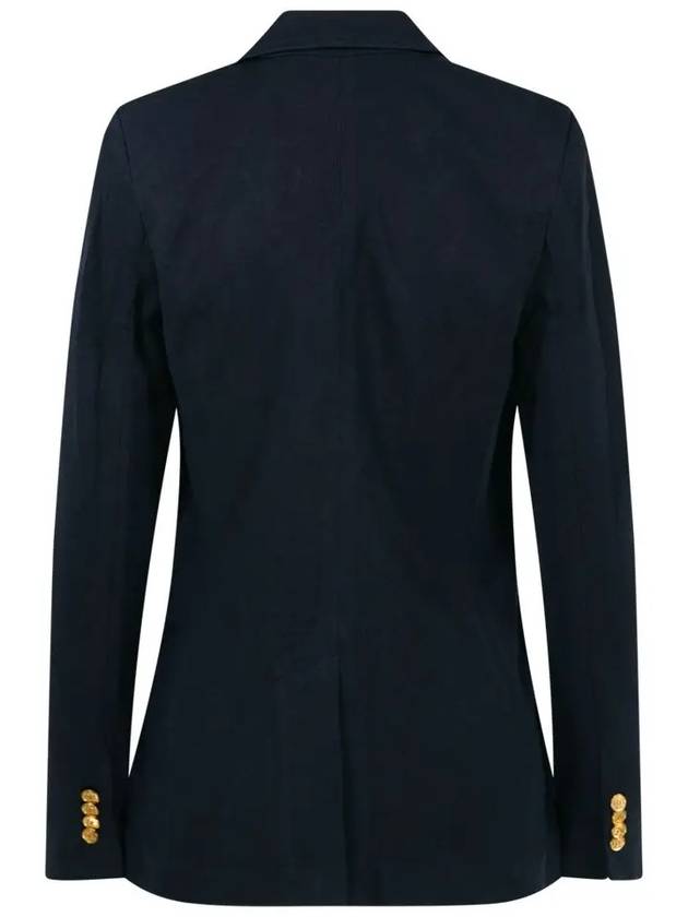 Women's Logo Blazer Jacket Navy - POLO RALPH LAUREN - BALAAN 4