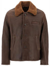 alaska leather jacket brown - OUR LEGACY - BALAAN 1