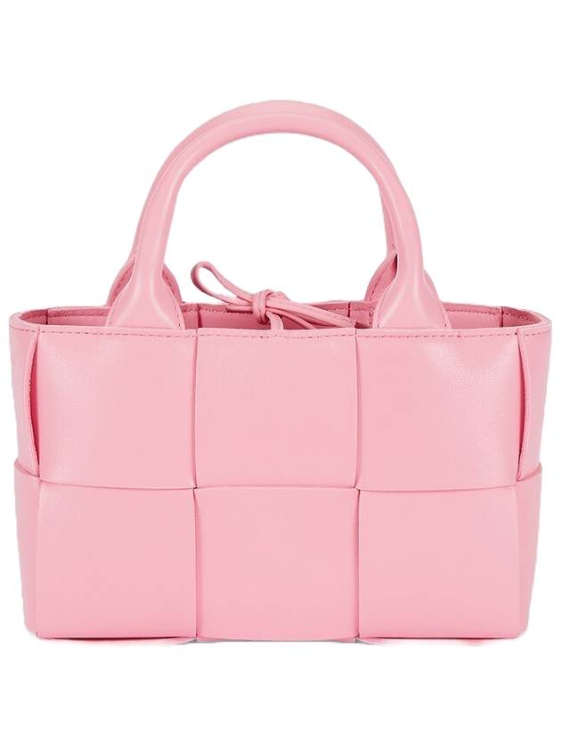 Candy Acro Intrecciato Tote Bag Pink - BOTTEGA VENETA - BALAAN 1