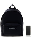 Logo Print Nylon Backpack Black - BURBERRY - BALAAN 7