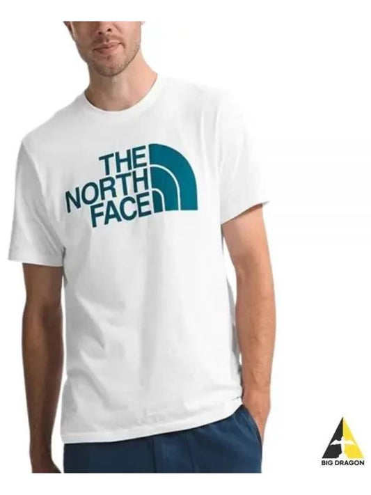 Men's Half Dome Short Sleeve T-Shirt White - THE NORTH FACE - BALAAN 2