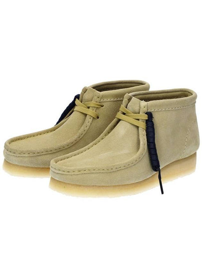 Women's Wallabee Ankle Boots Beige - CLARKS - BALAAN 2