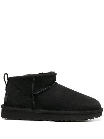 Women's Classic Ultra Mini Winter Boots Black - UGG - BALAAN.