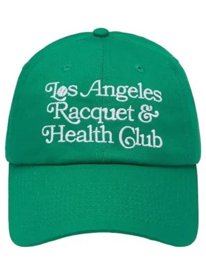 Racquet Club Embroidered Logo Ball Cap Green - SPORTY & RICH - BALAAN 2