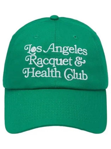 Racquet Club Ball Cap Green Hat - SPORTY & RICH - BALAAN 1