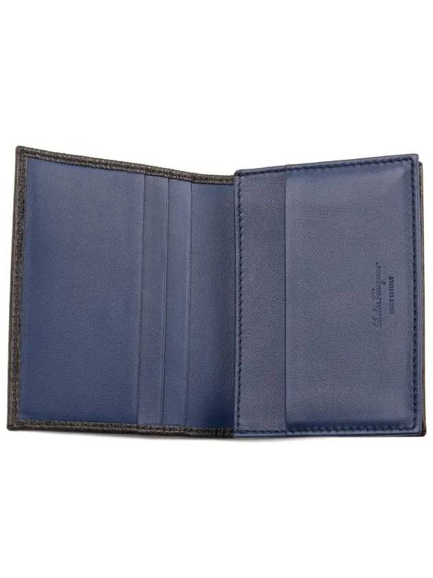 Gancini Card Wallet Black - SALVATORE FERRAGAMO - BALAAN 5