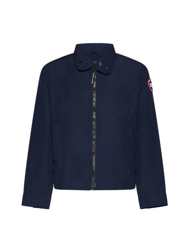 Rosedale Zip Up Jacket Navy - CANADA GOOSE - BALAAN 2