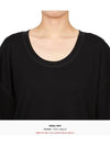 Black Lip Classic Tee TO1146 LJ1016 BK999 - LEMAIRE - BALAAN 6