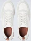 Newport Technical Fabric Walk Sneakers White - LORO PIANA - BALAAN 4