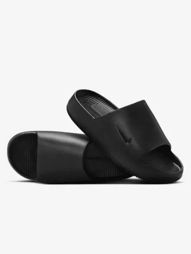 Calm Slide Slippers Black - NIKE - BALAAN 2