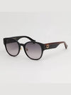 Eyewear Interlocking G Round Frame Sunglasses Black - GUCCI - BALAAN 8