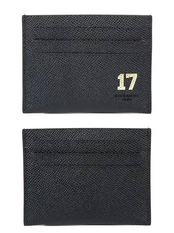 Number engraved logo double card holder BK0600 0397 001 - GIVENCHY - BALAAN 1