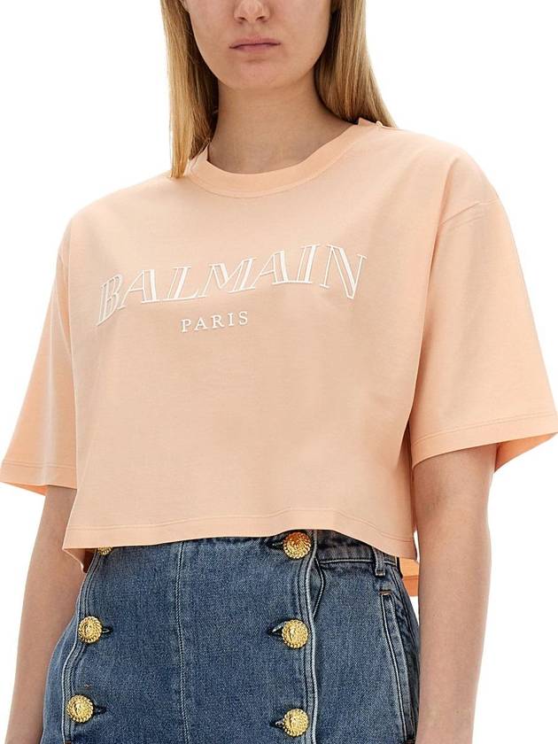 Balmain T-Shirt With Logo - BALMAIN - BALAAN 4