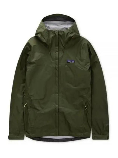 Women's Torrent Shell 3L Rain Jacket Pine Needle Green - PATAGONIA - BALAAN 2