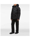 Threequarter Down Jacket Black Fox Fur Black - MOOSE KNUCKLES - BALAAN 5