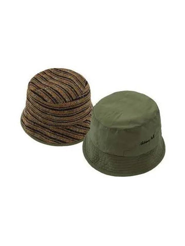 Unisex Banner Reversible Bucket Hat aaa301u KHAKI - ANDERSSON BELL - BALAAN 1