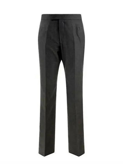 Super 120S Twill Classic Backstrap Trouser Pants Dark Grey - THOM BROWNE - BALAAN 2