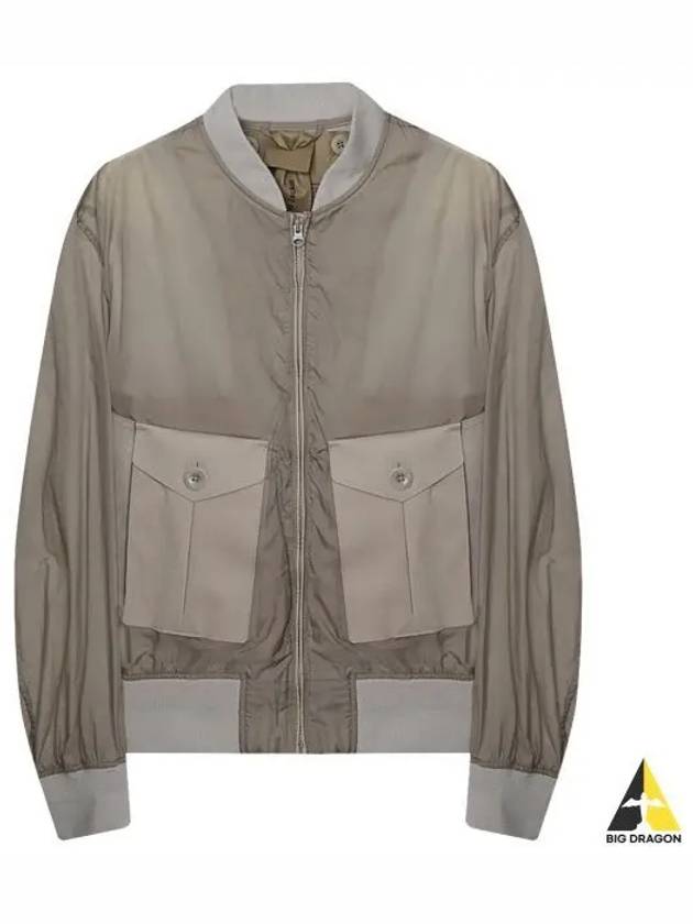 Flight Combo Zip-up Jacket Grey - TEN C - BALAAN 2