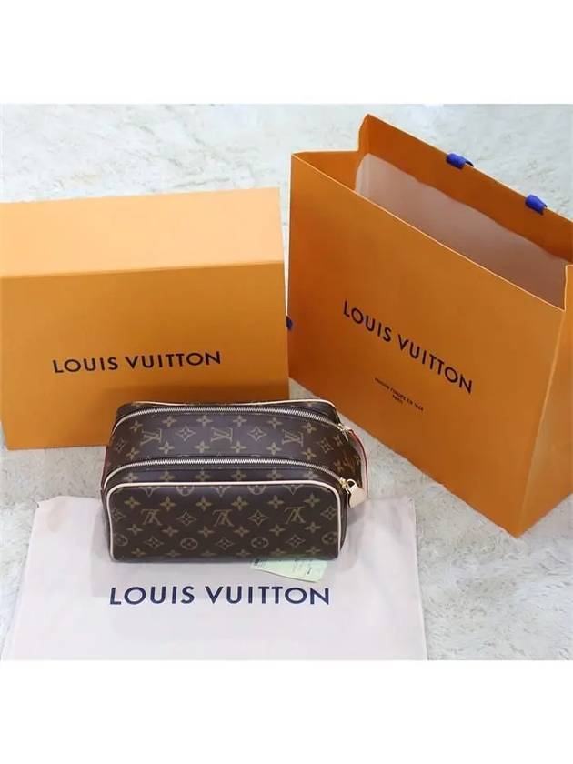 Dopp Kit Toilet Monogram Canvas Pouch Bag Brown - LOUIS VUITTON - BALAAN 7