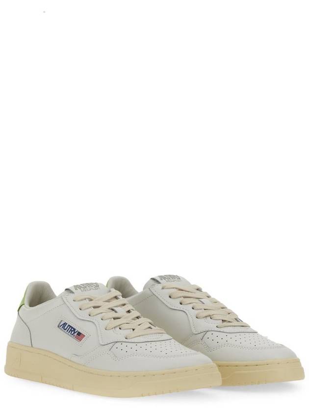 Medalist Green Tab Low Top Sneakers White - AUTRY - BALAAN 3