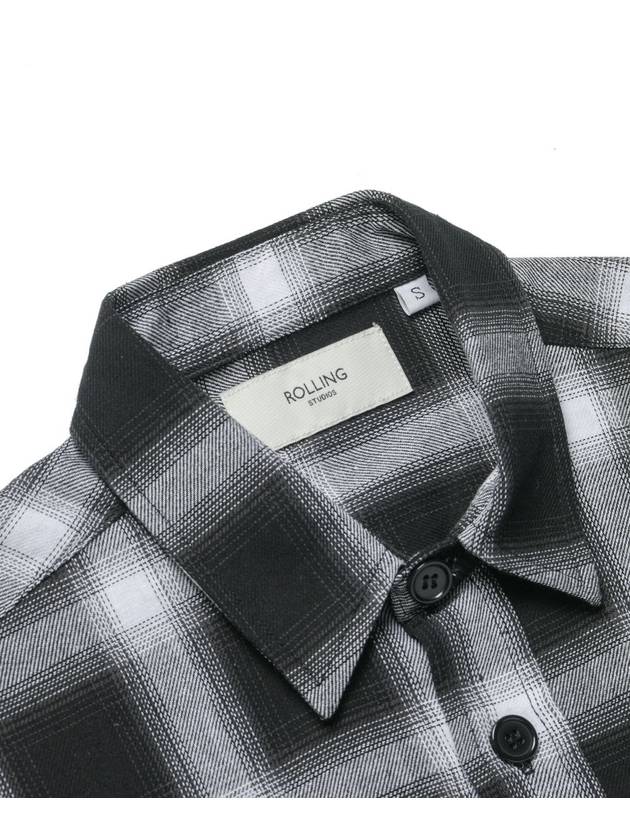 FLANNEL SHIRT BLACK - ROLLING STUDIOS - BALAAN 4