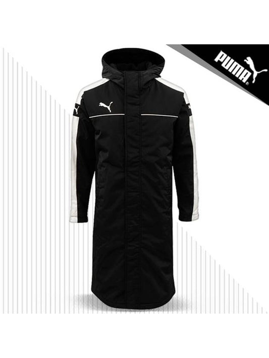 Team Bench Parka ASIA SP Long Jacket 94022801 Black R - PUMA - BALAAN 1