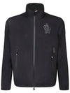 Grenoble Vieille Zip-Up Jacket Black - MONCLER - BALAAN 3