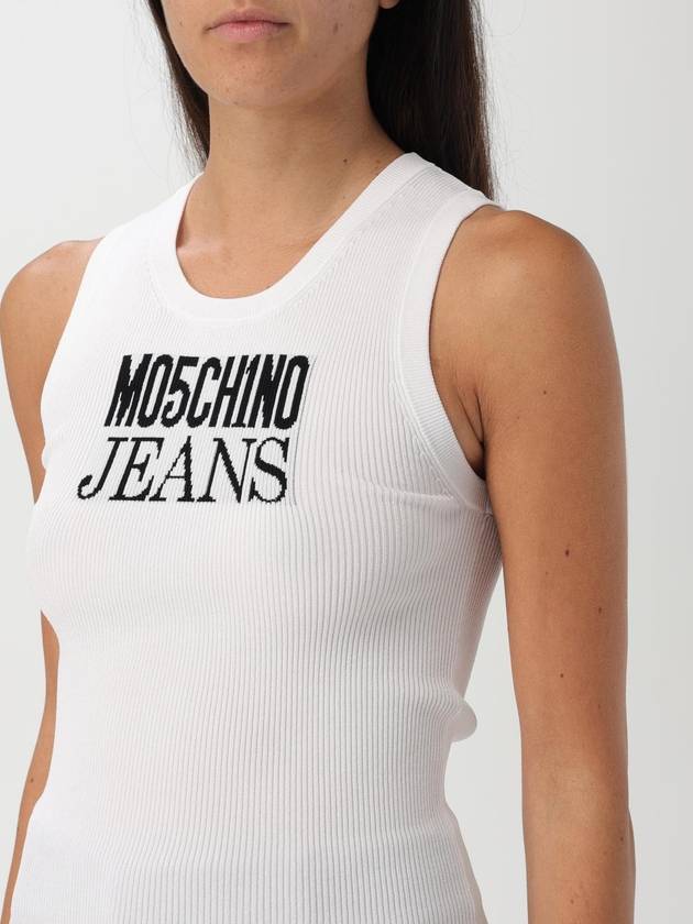 Top con logo Moschino Jeans - MOSCHINO - BALAAN 4