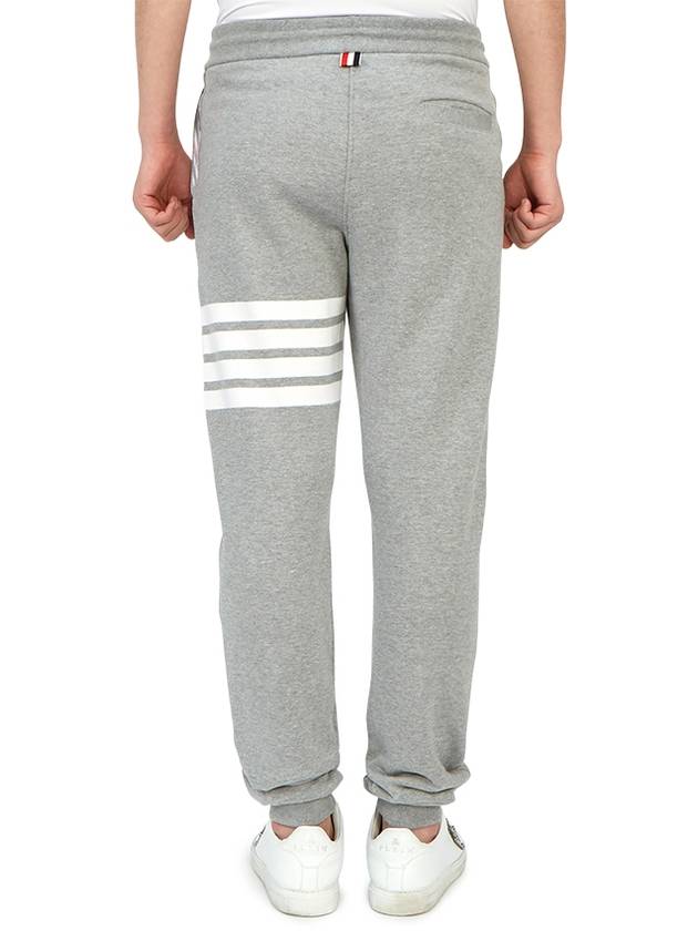 Men's Classic Loopback Engineered 4-Bar Sweatpants Light Grey - THOM BROWNE - BALAAN 5