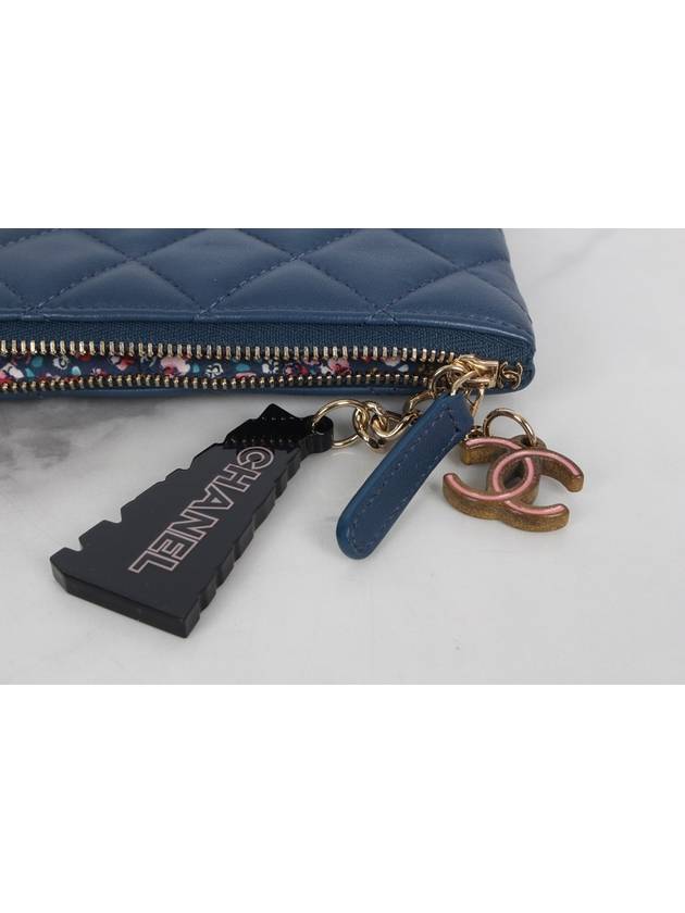 Havana Clutch Blue L - CHANEL - BALAAN 8