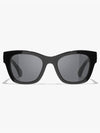 Heart CC Logo Square Sunglasses A71468X01081 - CHANEL - BALAAN 7