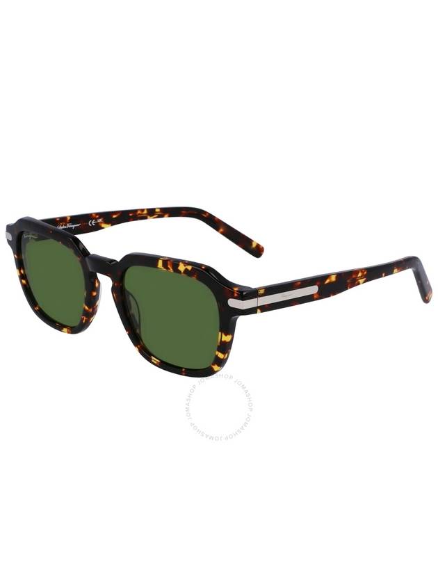 Salvatore Ferragamo Green Square Men's Sunglasses SF1089S 219 52 - SALVATORE FERRAGAMO - BALAAN 1