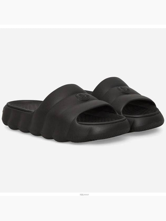 LILO Slide Slippers Black - MONCLER - BALAAN 2